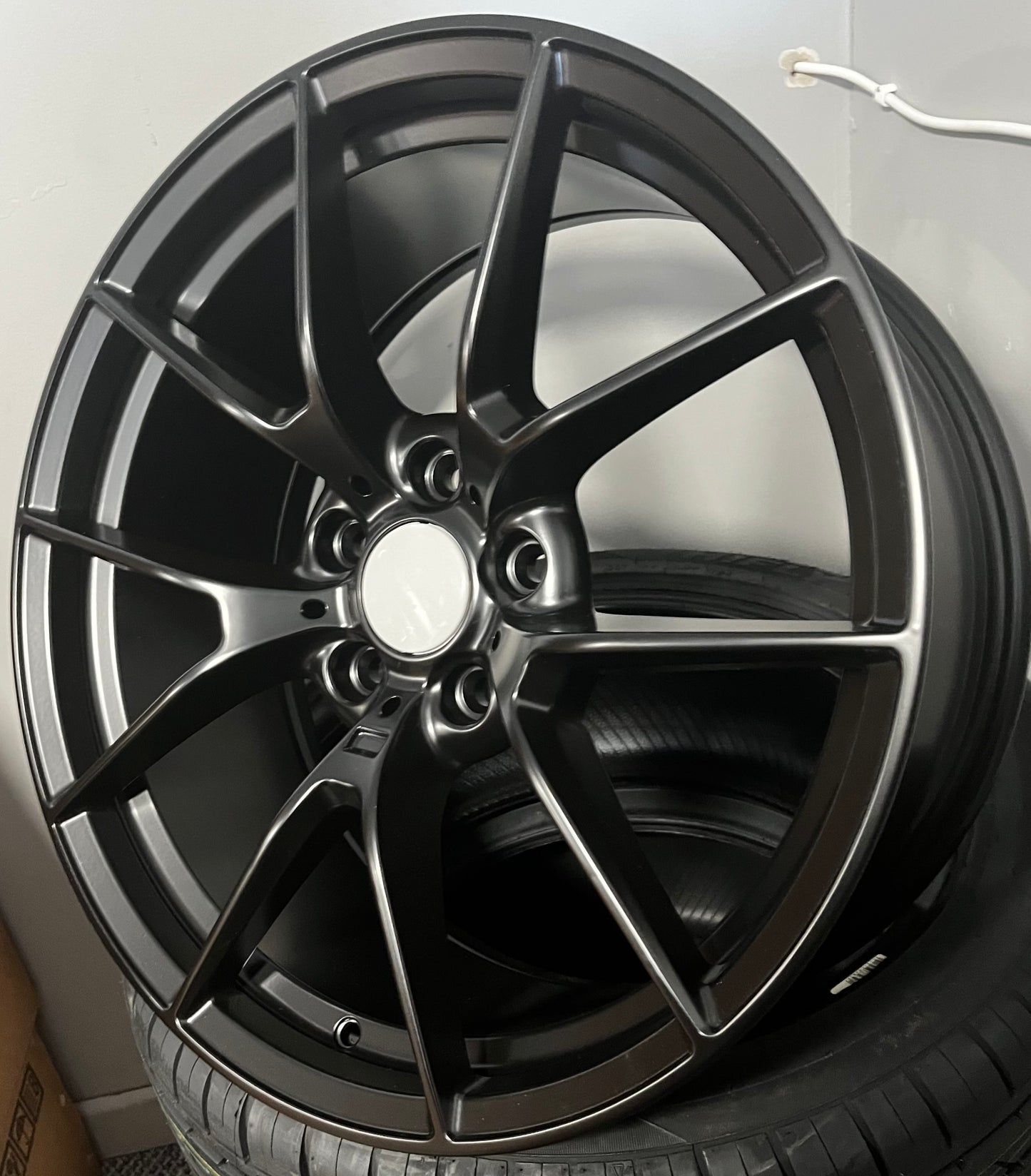 BMW 547 19x8.5 5x120 SATIN BLACK