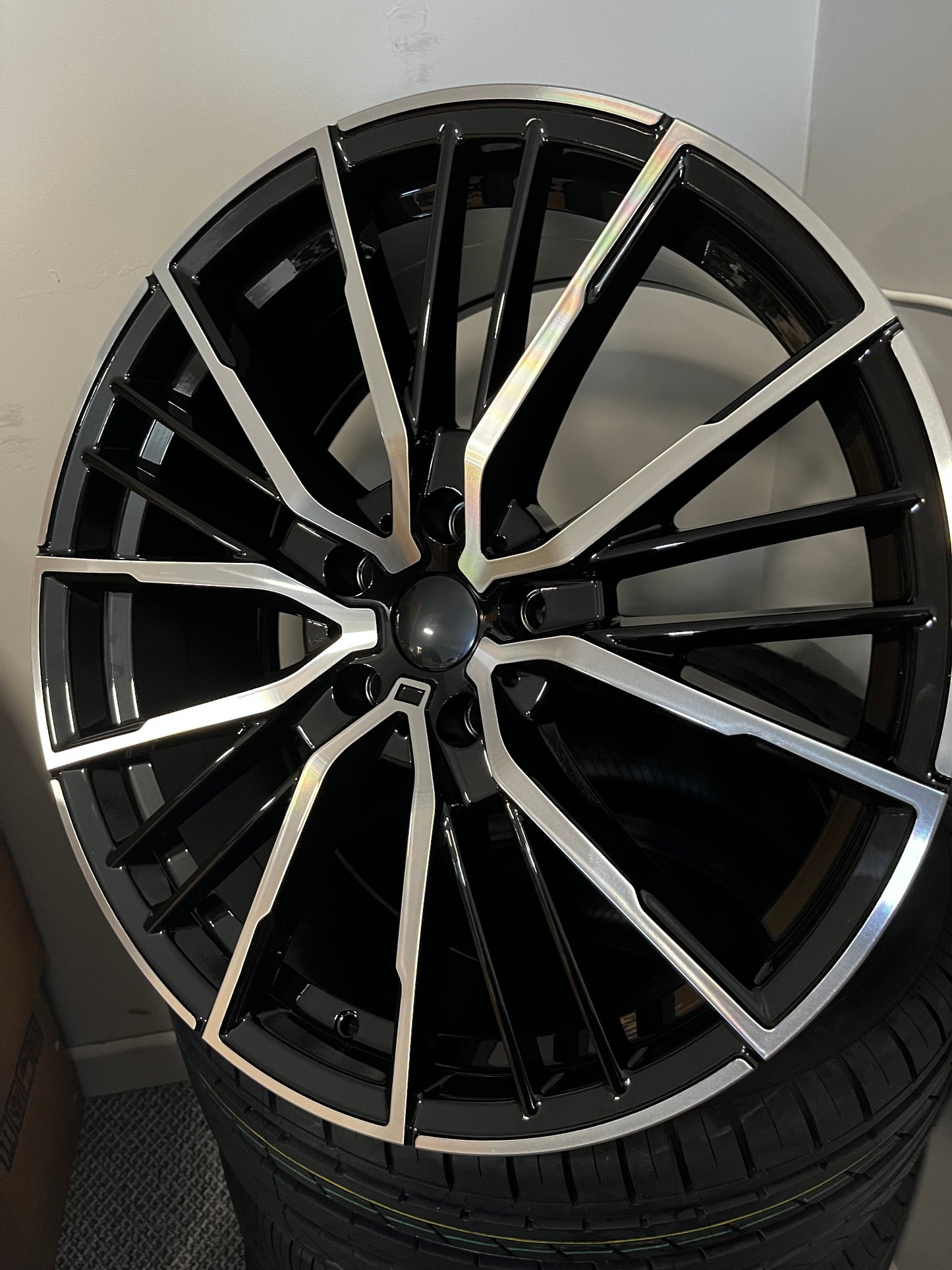BMW 356 19X8.5 5X120 BLACK M/F