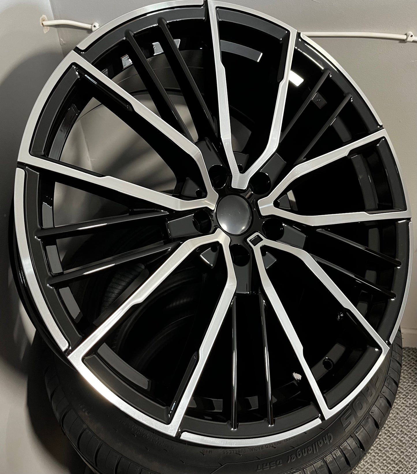 BMW 356 20X8.5X9.5 5X112 BLACK M/F