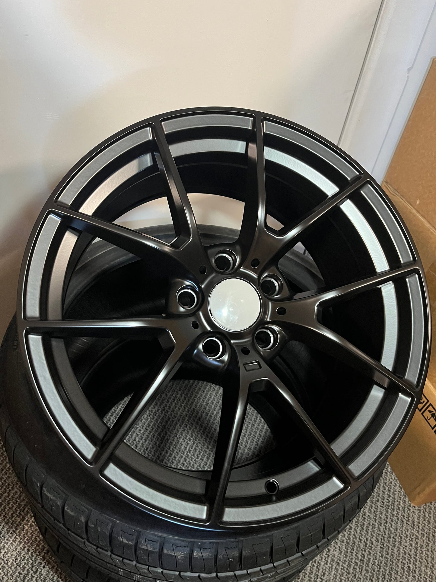 BMW 547 18X8.0 5X120 SATIN BLACK