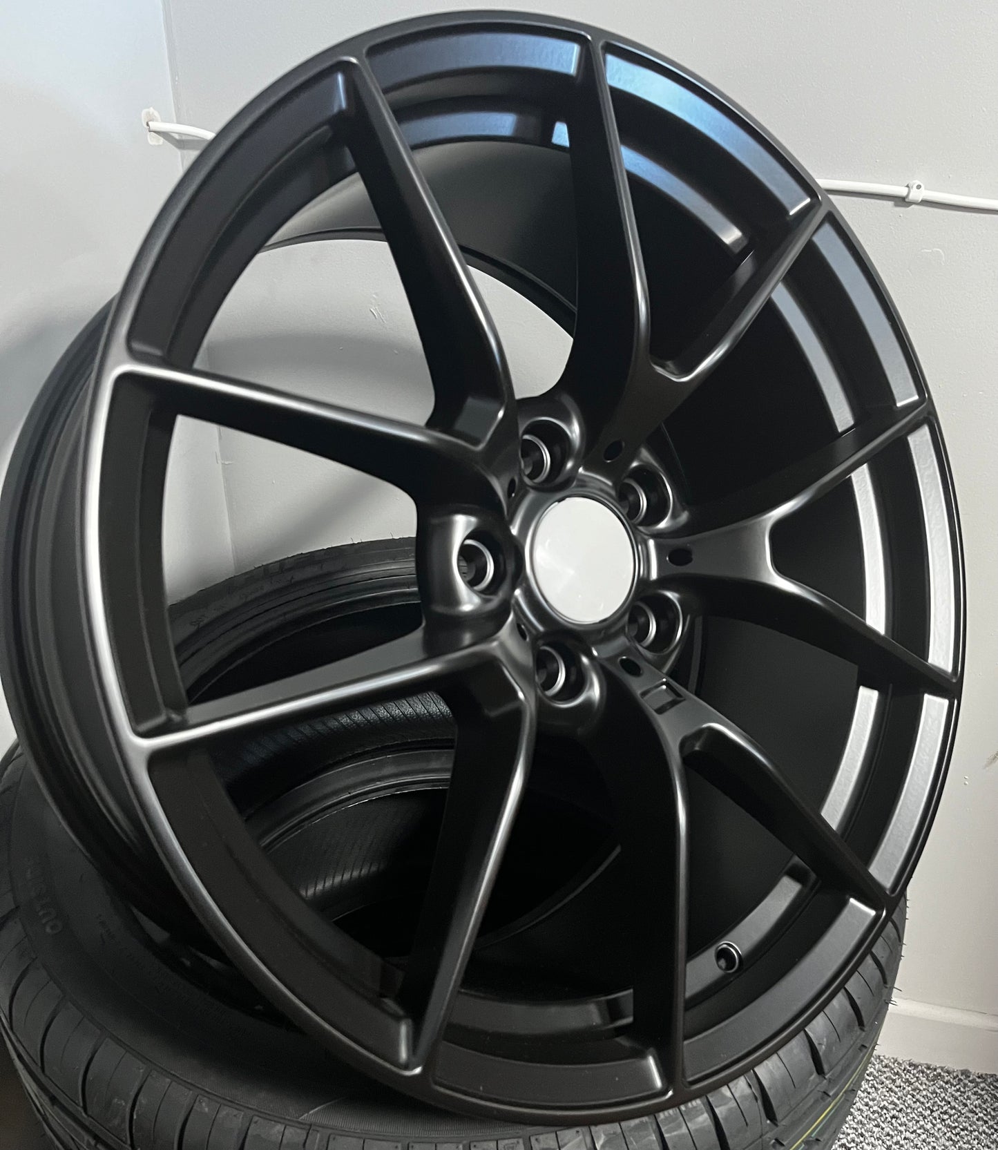 BMW 547 19x8.5 5x120 SATIN BLACK