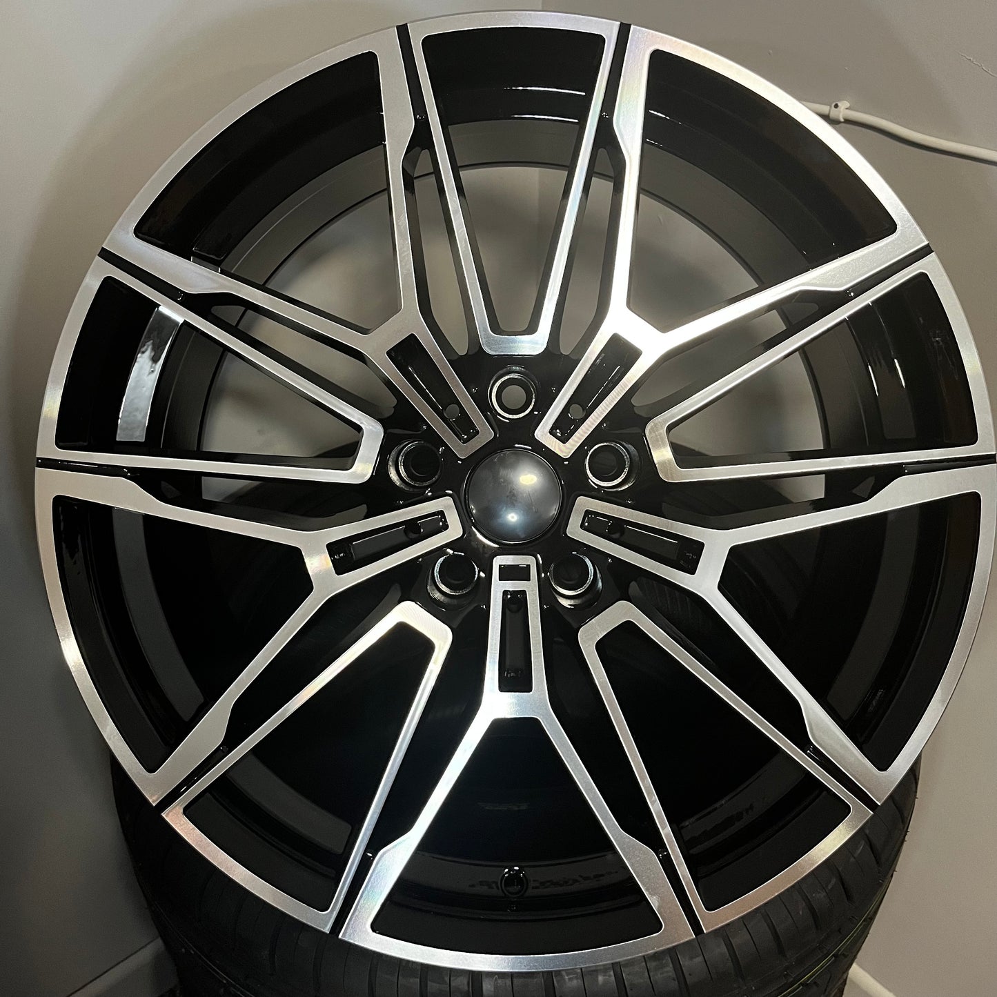 BMW 871 19X8.5 5X120 BLACK M/F