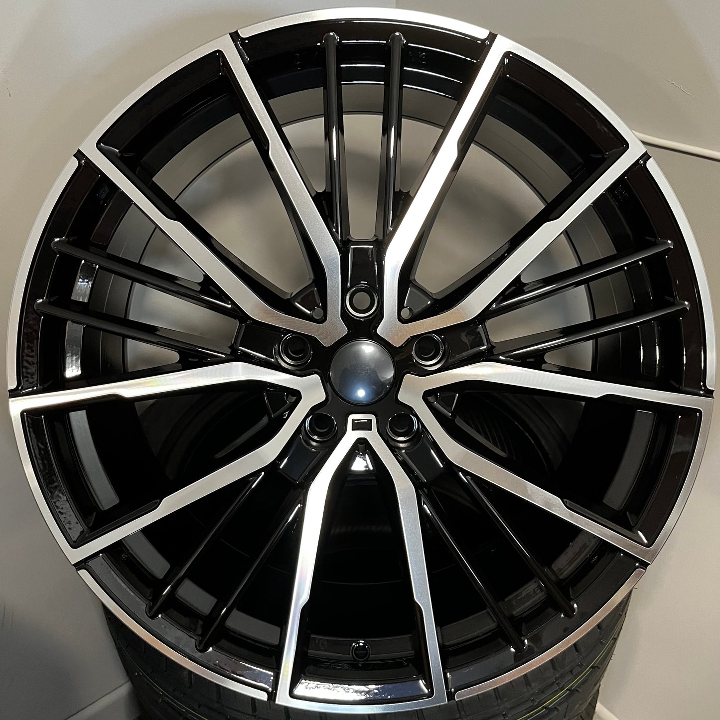BMW 356 19X8.5 5X120 BLACK M/F