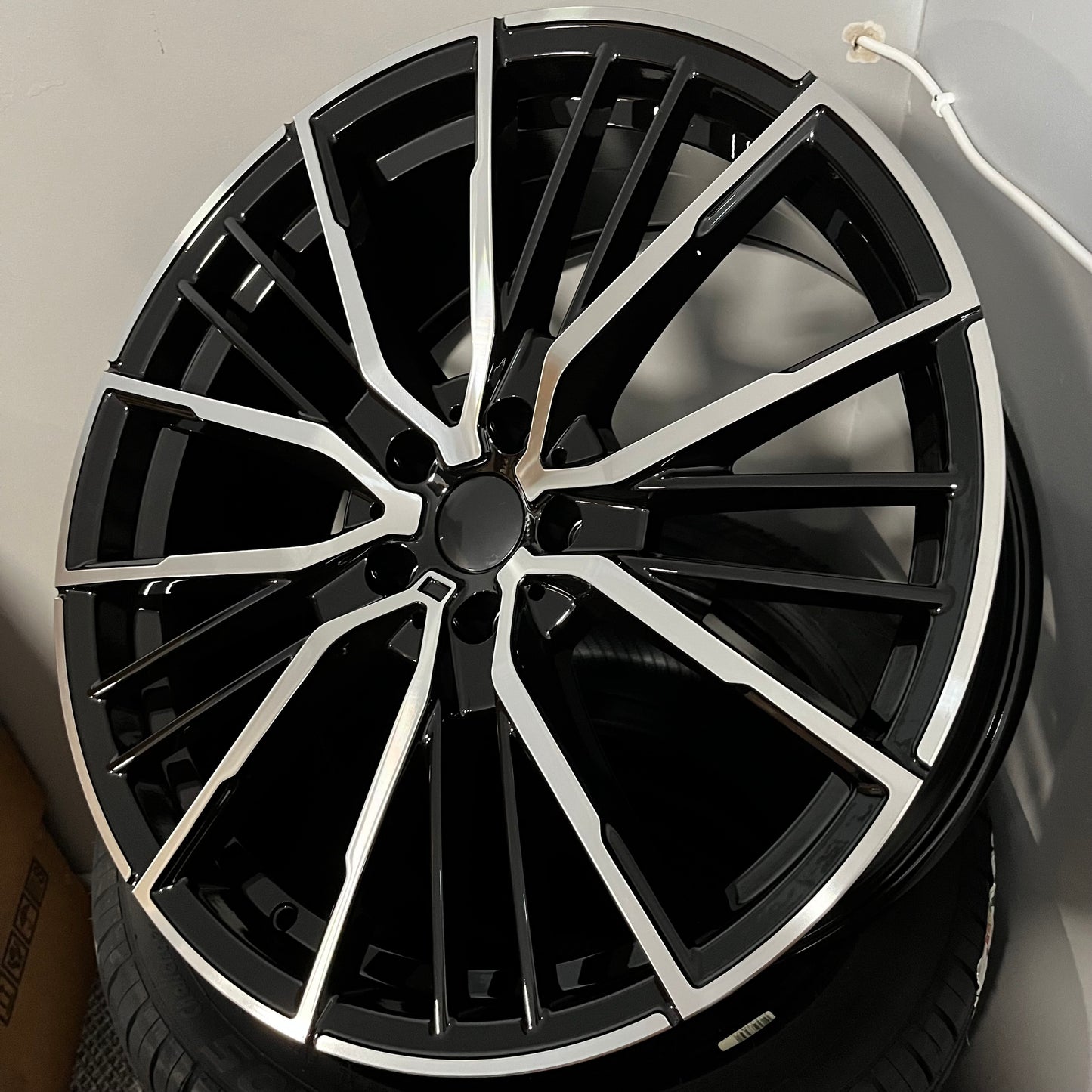 BMW 356 20X8.5X9.5 5X112 BLACK M/F