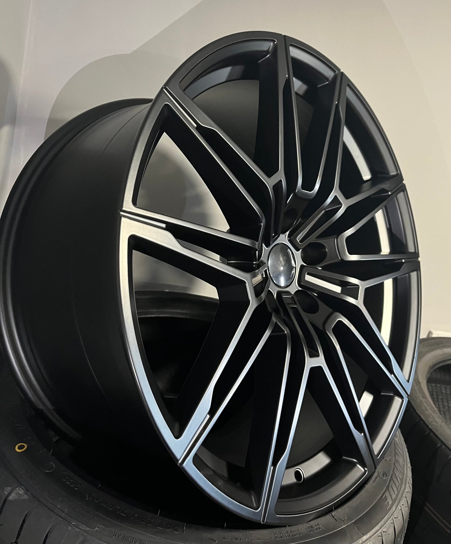 BMW 871 20X8.5X9.5 5X120 SATIN BLACK