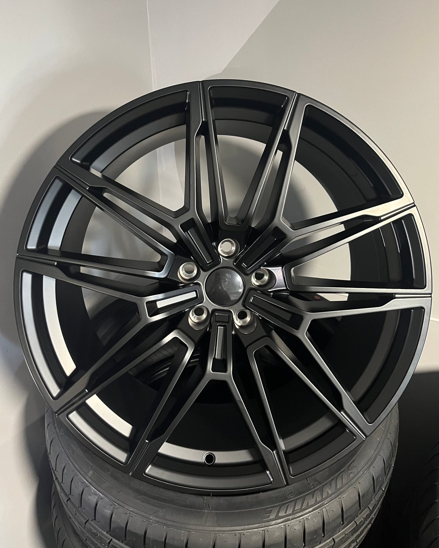 BMW 871 20X8.5X9.5 5X112 SATIN BLACK