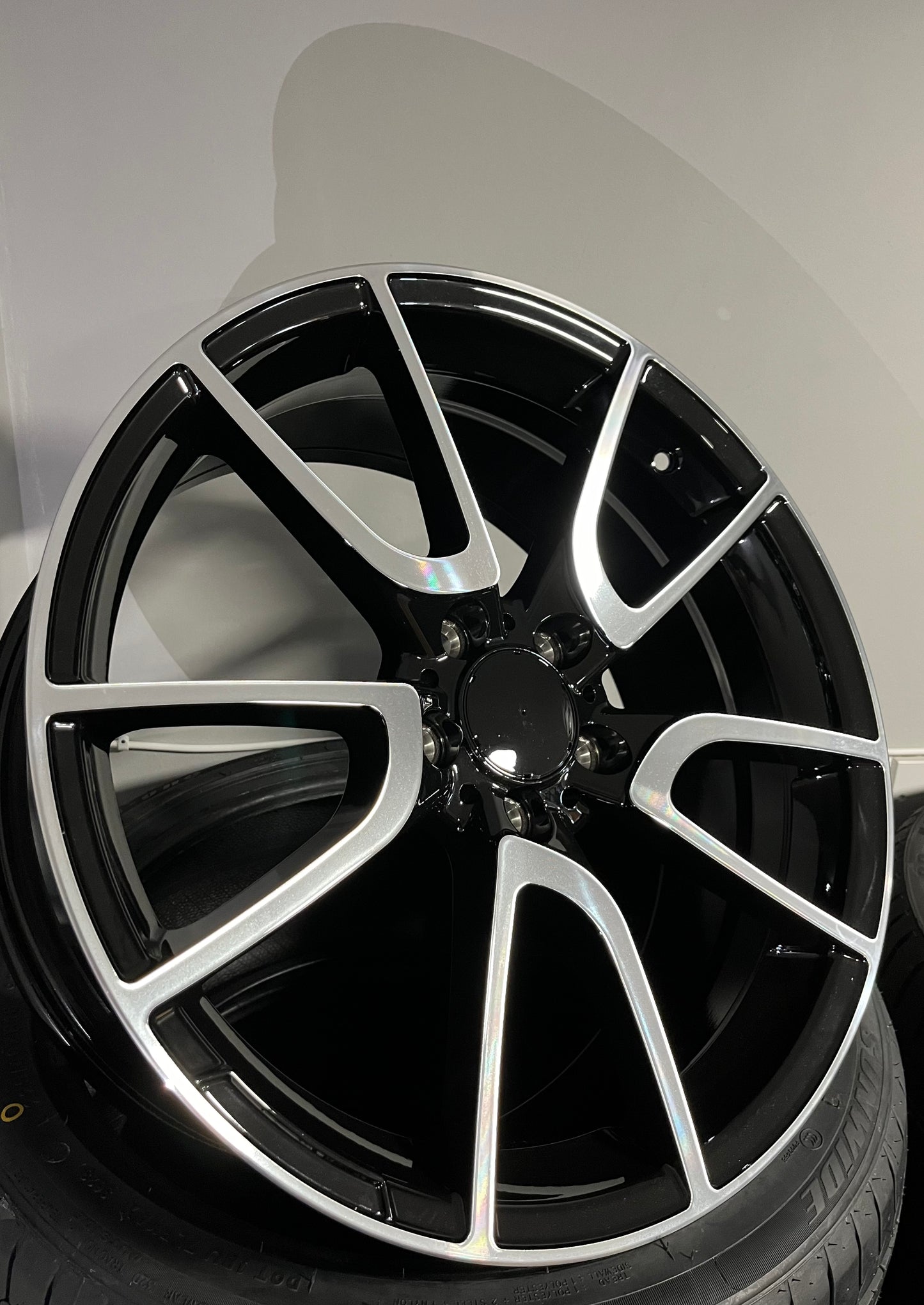 MERC 461 19X8.5X9.5 5X112 BLACK M/F