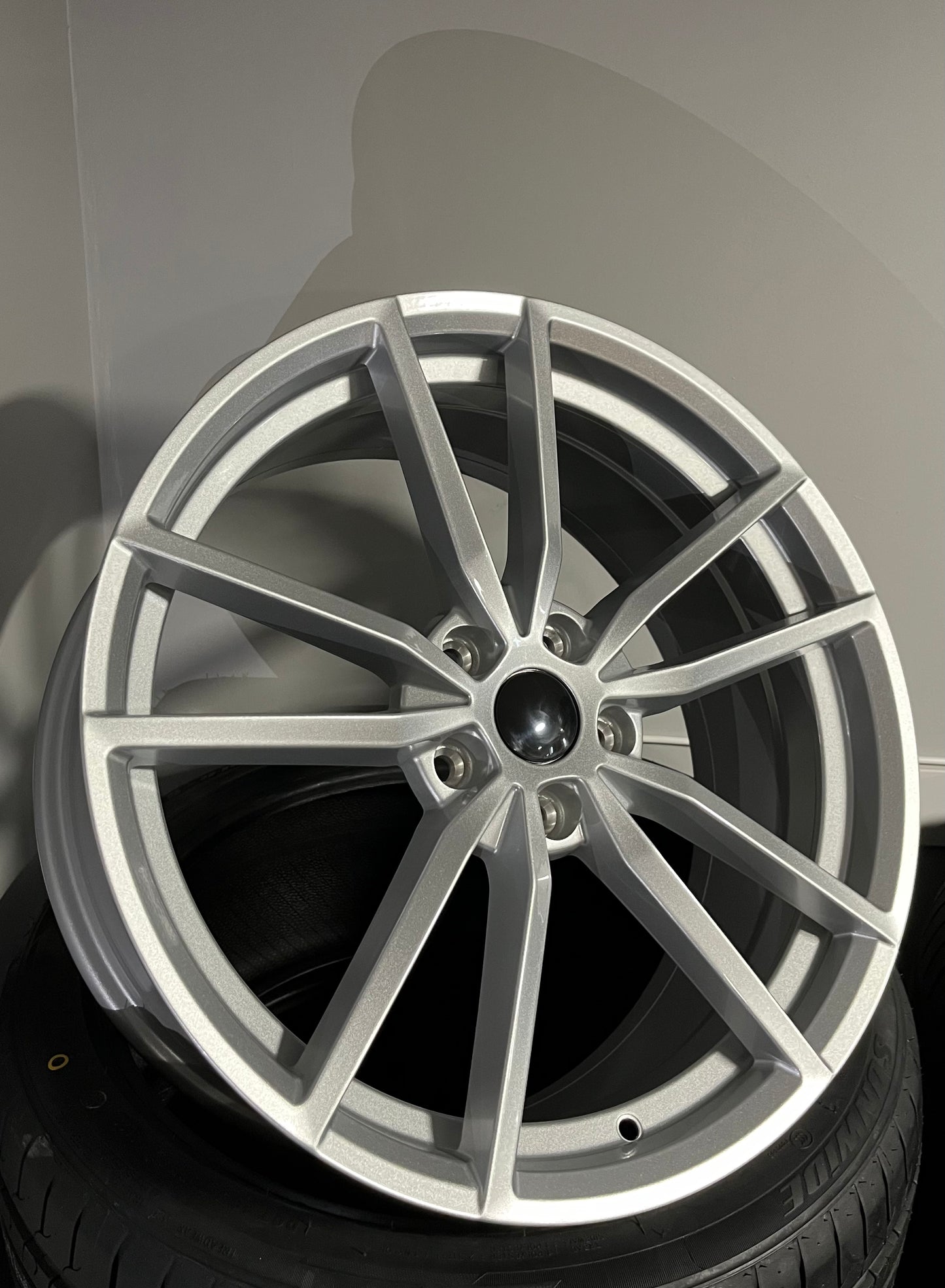 VW 991 19X8.0 5X112 SILVER