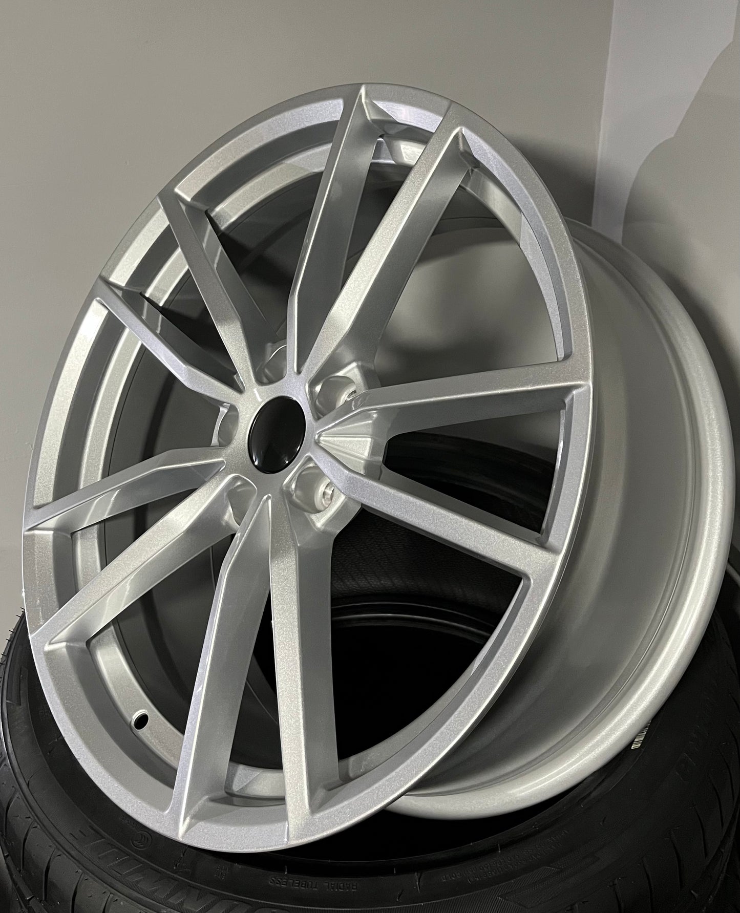 VW 991 19X8.0 5X112 SILVER