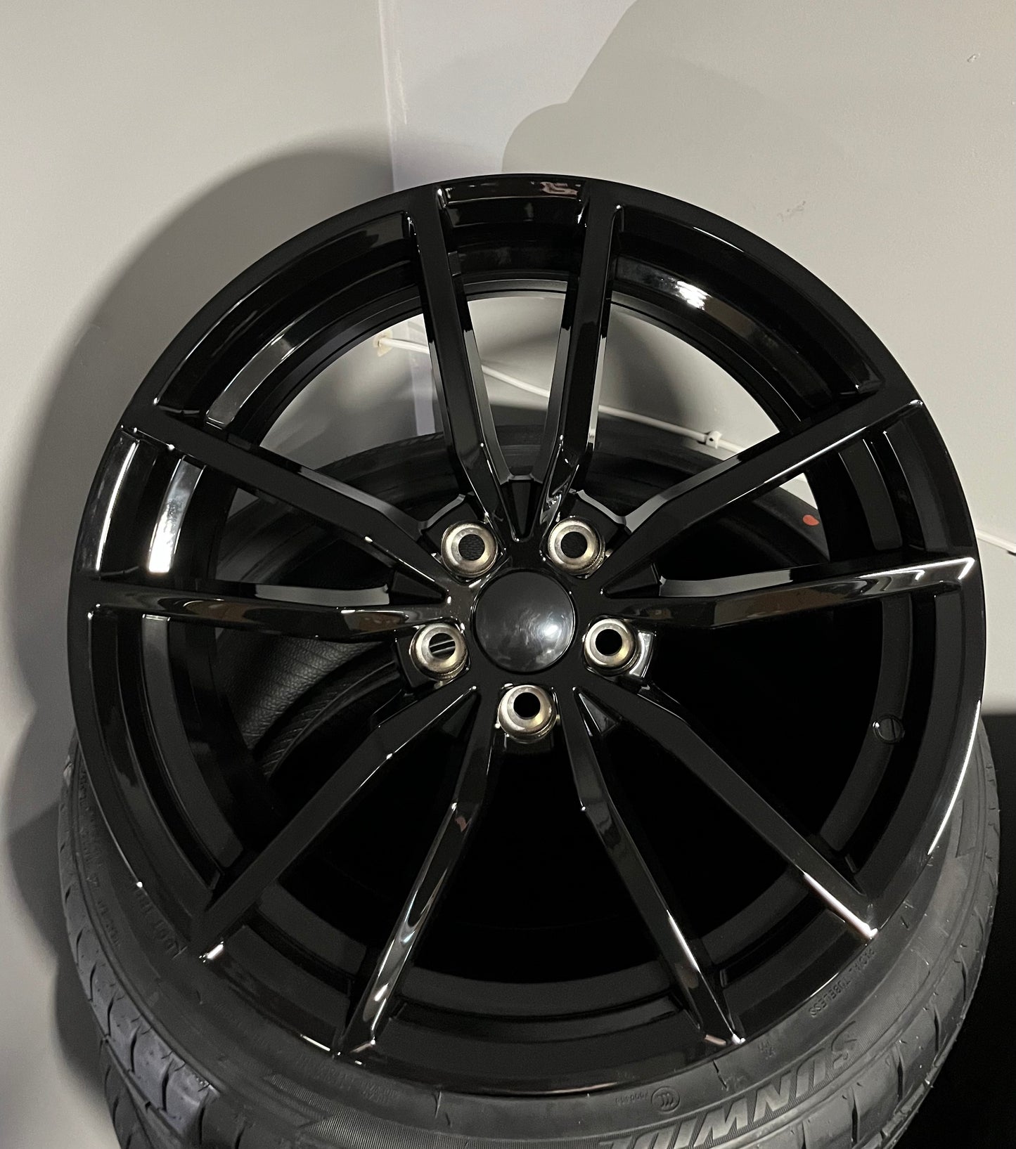 VW 991 17X7.5 5X100 BLACK